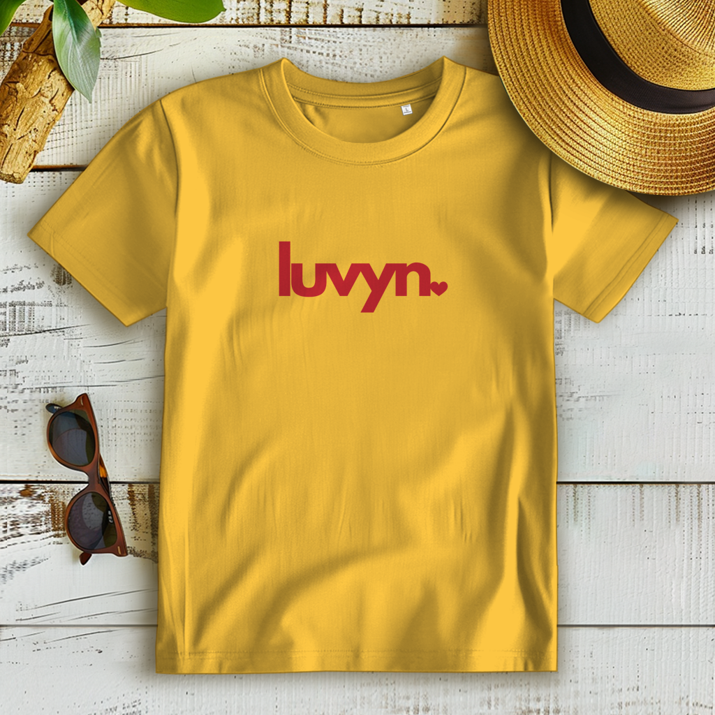 Damen Premium Bio T-Shirt LUVYN RED