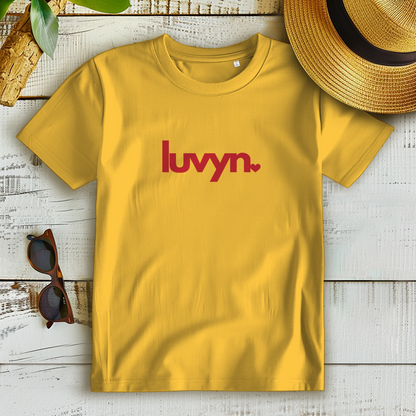 Damen Premium Bio T-Shirt LUVYN RED