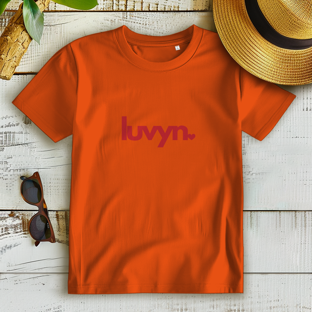 Damen Premium Bio T-Shirt LUVYN RED