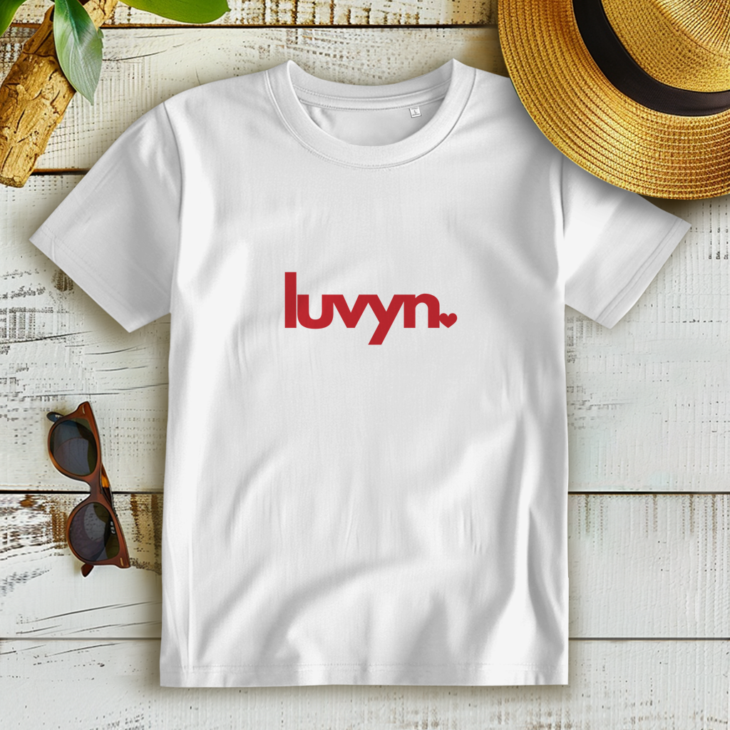 Damen Premium Bio T-Shirt LUVYN RED