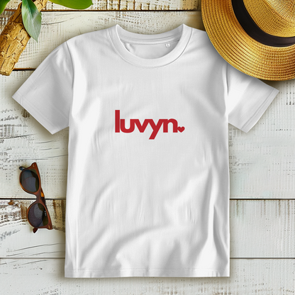 Damen Premium Bio T-Shirt LUVYN RED