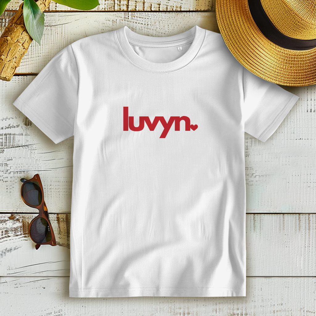 Damen Premium Bio T-Shirt LUVYN RED