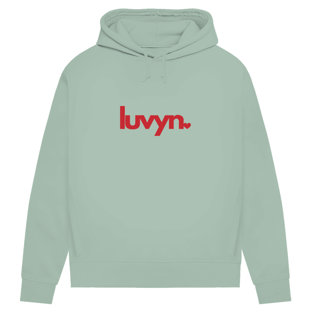 Damen Premium Bio Hoodie LUVYN RED