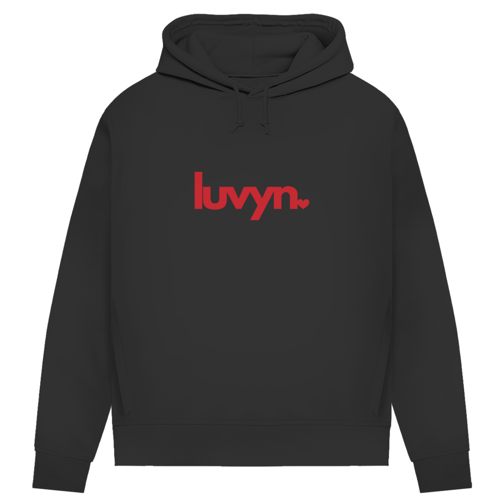 Damen Premium Bio Hoodie LUVYN RED