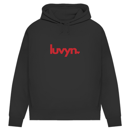 Damen Premium Bio Hoodie LUVYN RED