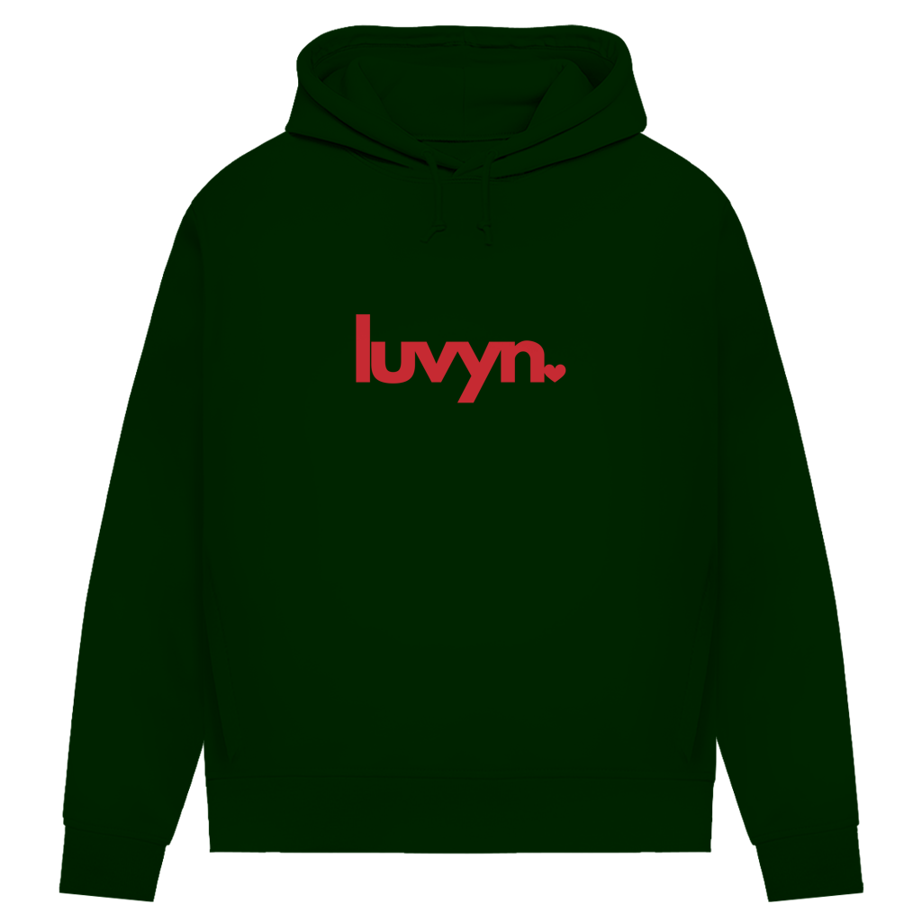 Damen Premium Bio Hoodie LUVYN RED