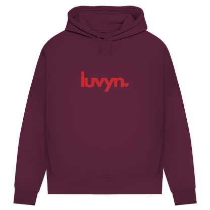 Damen Premium Bio Hoodie LUVYN RED