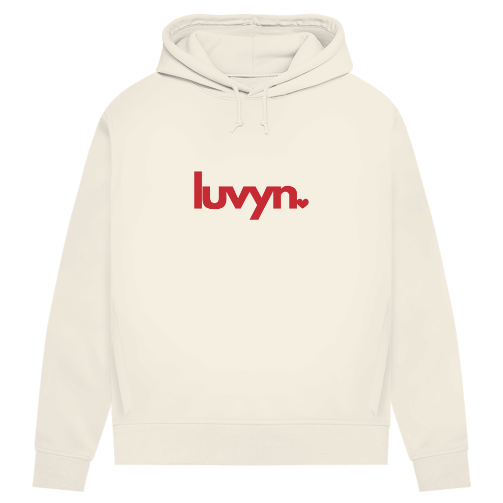 Damen Premium Bio Hoodie LUVYN RED