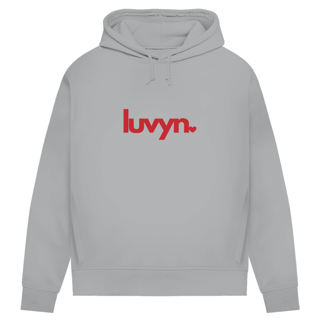 Damen Premium Bio Hoodie LUVYN RED