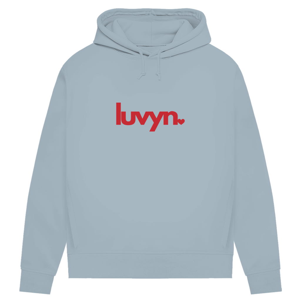 Damen Premium Bio Hoodie LUVYN RED