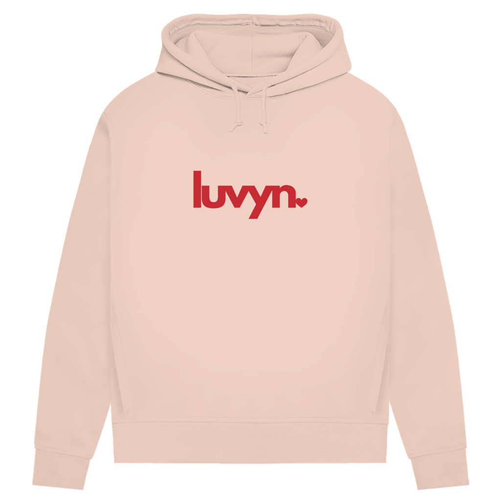 Damen Premium Bio Hoodie LUVYN RED