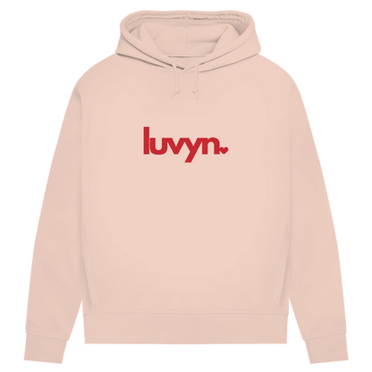 Damen Premium Bio Hoodie LUVYN RED