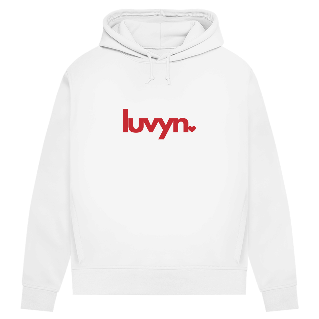Damen Premium Bio Hoodie LUVYN RED