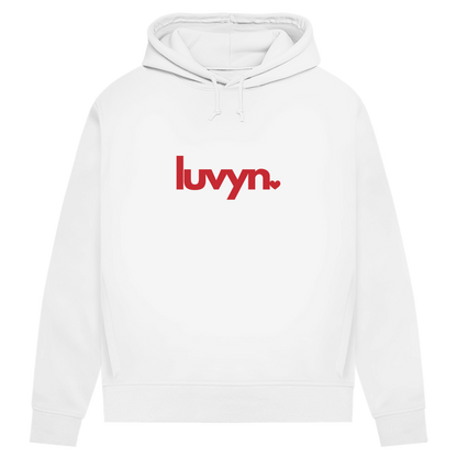 Damen Premium Bio Hoodie LUVYN RED