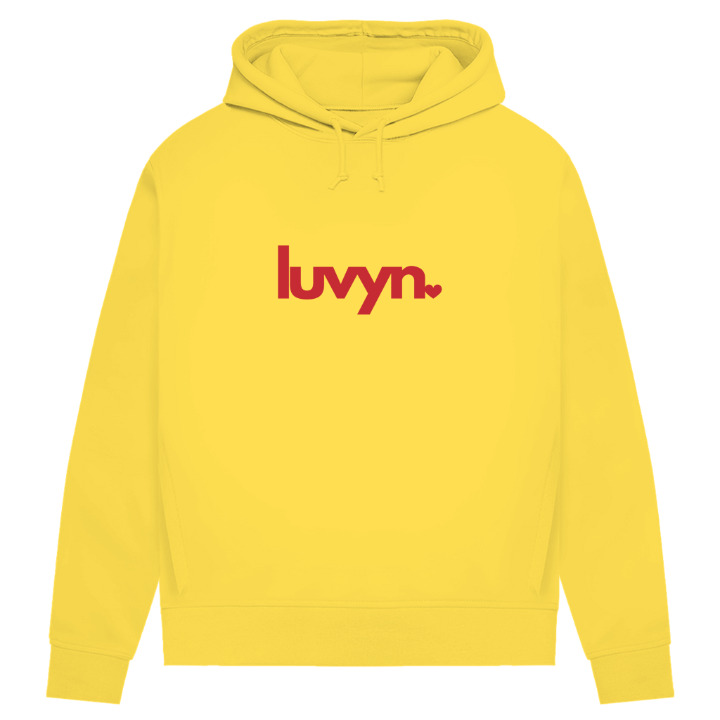 Damen Premium Bio Hoodie LUVYN RED
