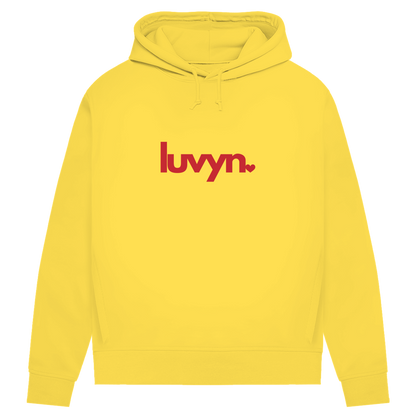 Damen Premium Bio Hoodie LUVYN RED