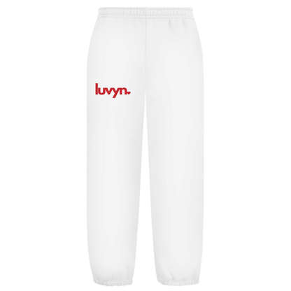 Oversize Fluffy Sweatpants LUVYN RED