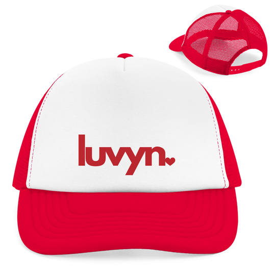 Retro Trucker Cap LUVYN RED