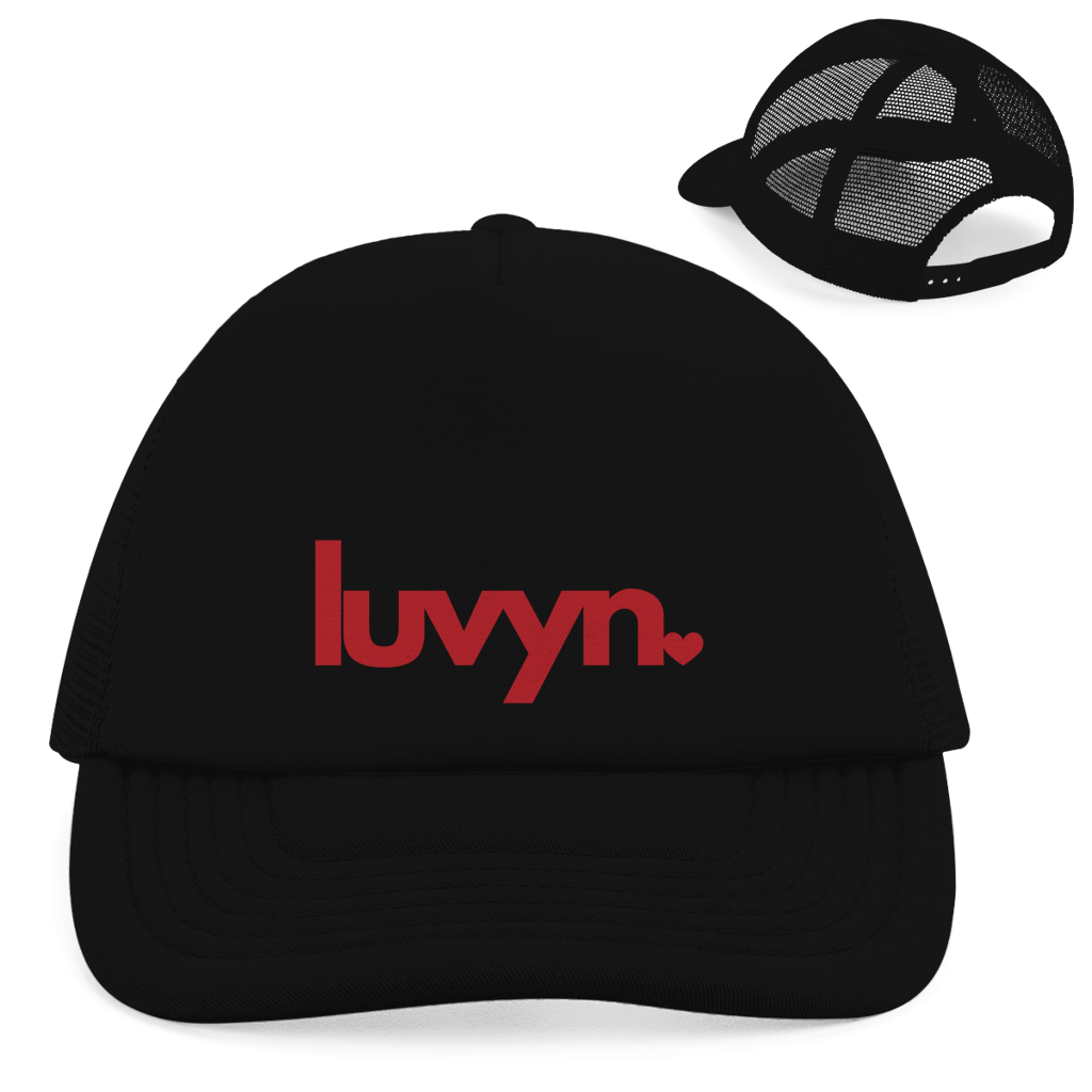 Retro Trucker Cap LUVYN RED