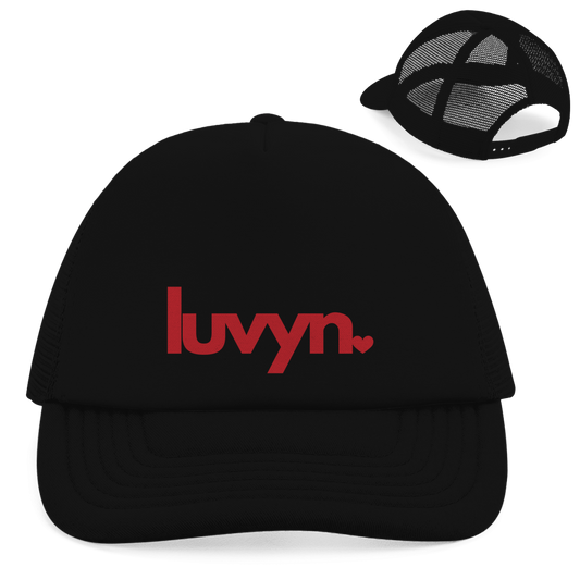 Retro Trucker Cap LUVYN RED