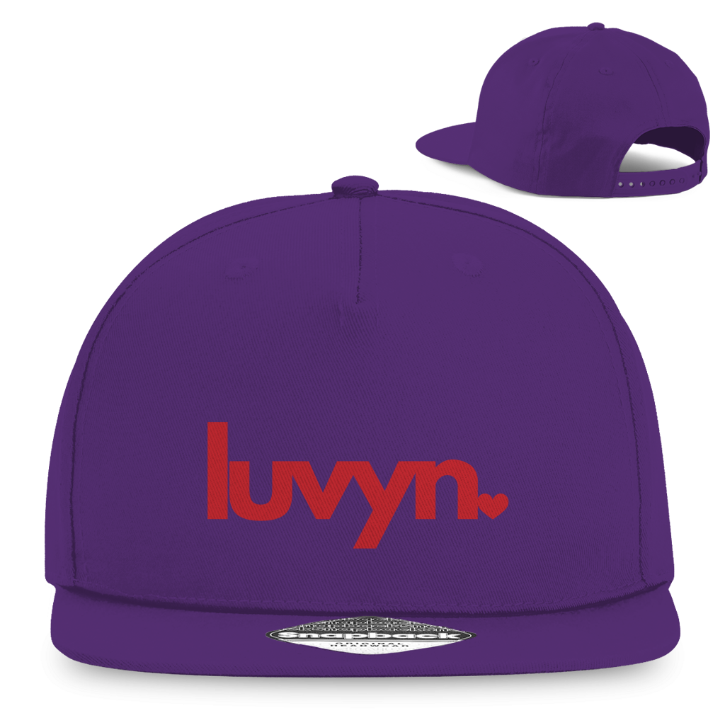 Snapback Rapper Cap LUVYN RED