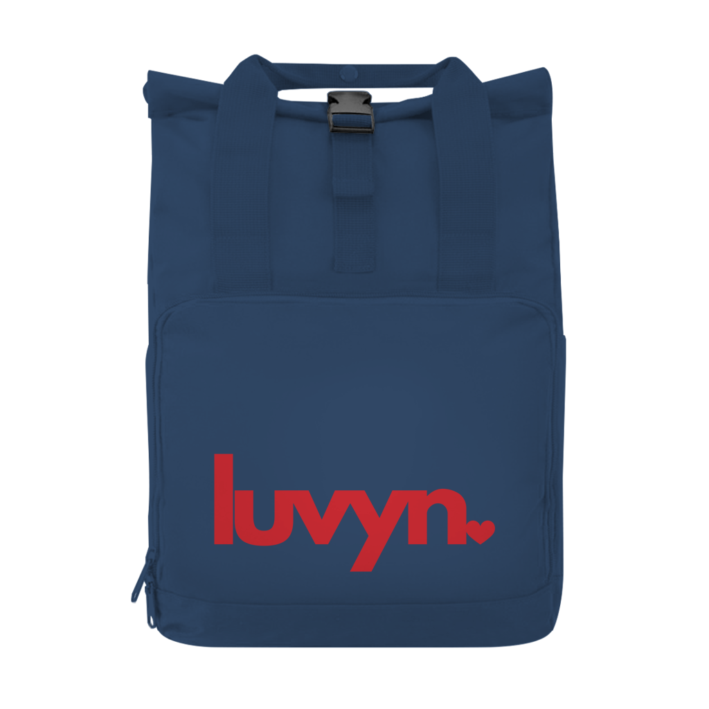 Rucksack mit Seitentasche LUVYN RED