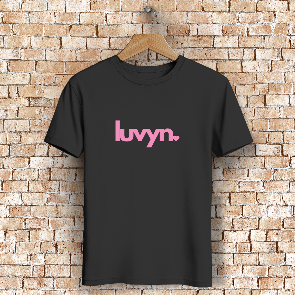 Herren Premium Bio T-Shirt LUVYN PINK
