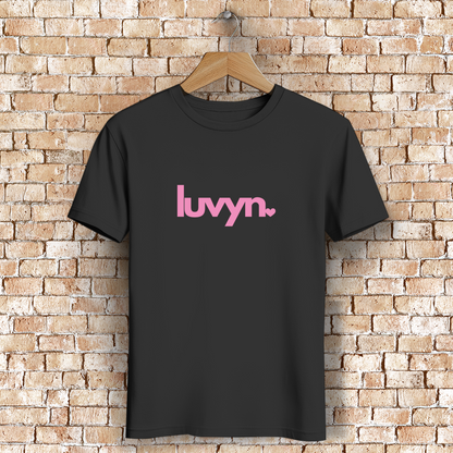 Herren Premium Bio T-Shirt LUVYN PINK