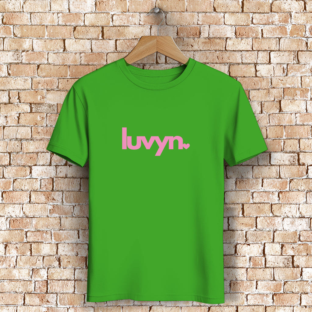 Herren Premium Bio T-Shirt LUVYN PINK