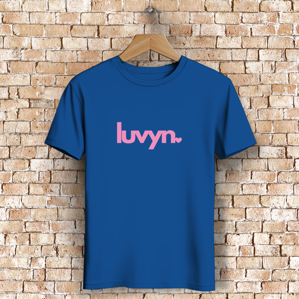Herren Premium Bio T-Shirt LUVYN PINK