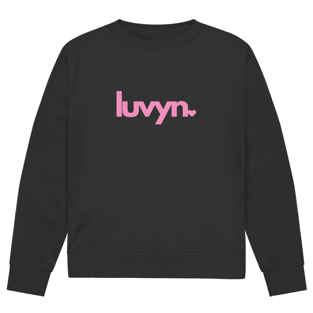 Herren Premium Bio Sweatshirt LUVYN PINK