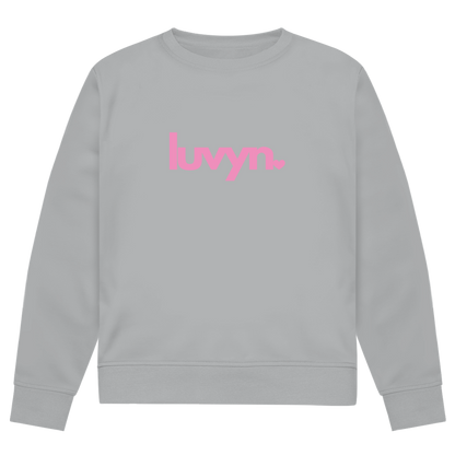 Herren Premium Bio Sweatshirt LUVYN PINK