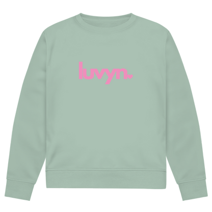 Herren Premium Bio Sweatshirt LUVYN PINK