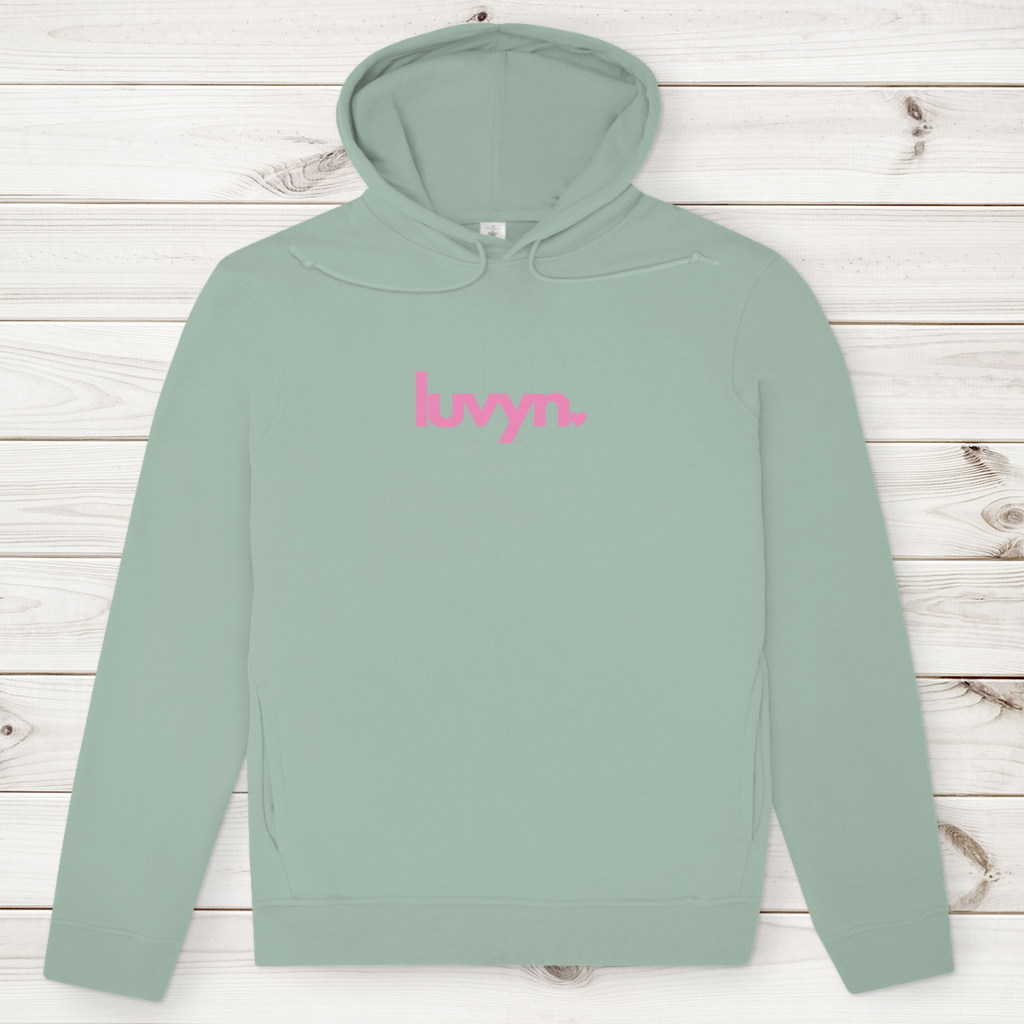 Herren Premium Bio Hoodie LUVYN PINK