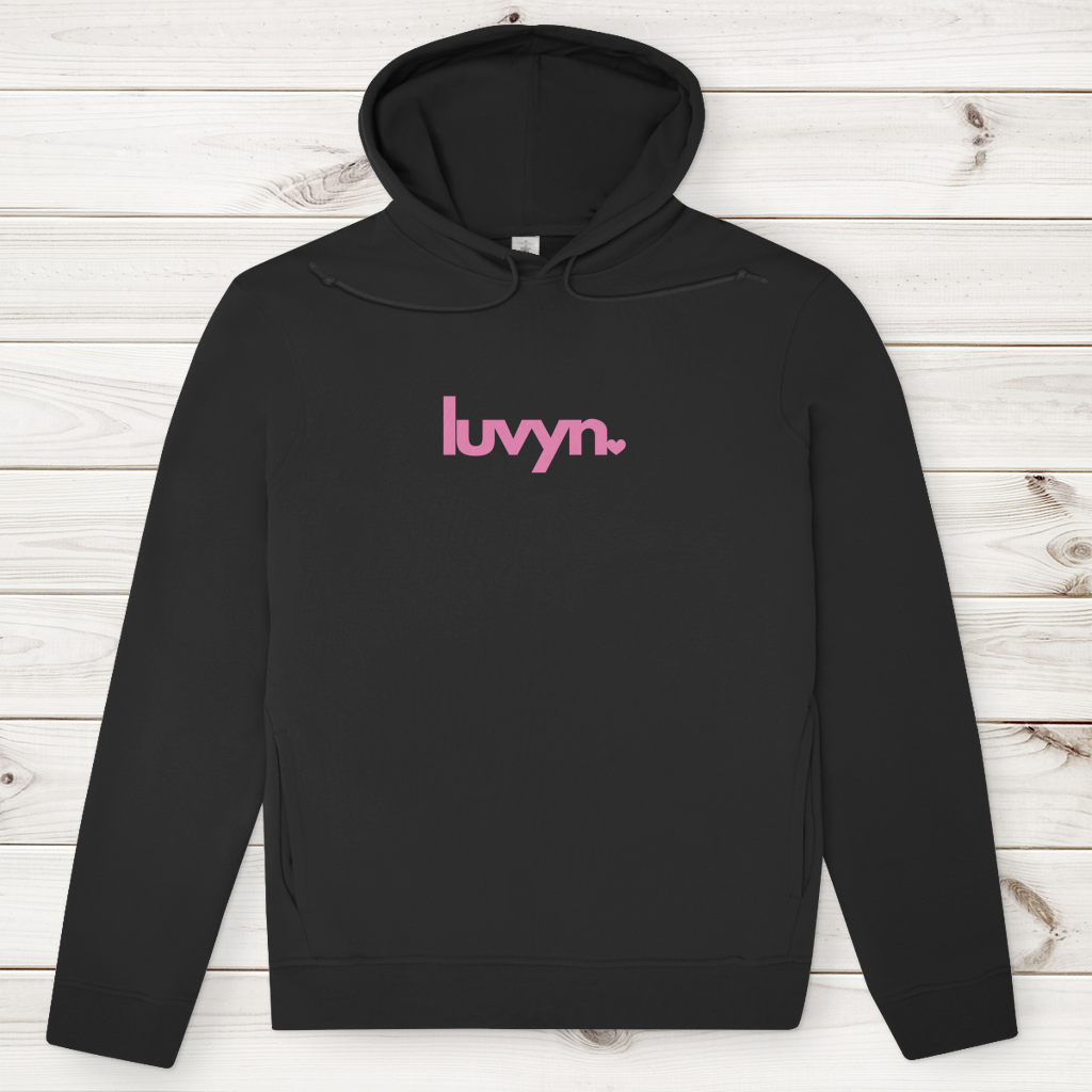 Herren Premium Bio Hoodie LUVYN PINK