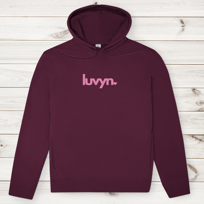 Herren Premium Bio Hoodie LUVYN PINK