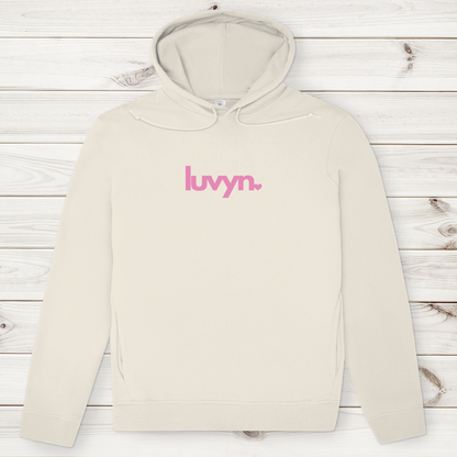 Herren Premium Bio Hoodie LUVYN PINK