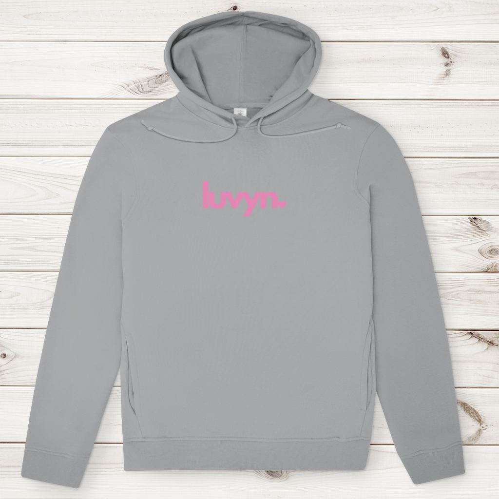 Herren Premium Bio Hoodie LUVYN PINK