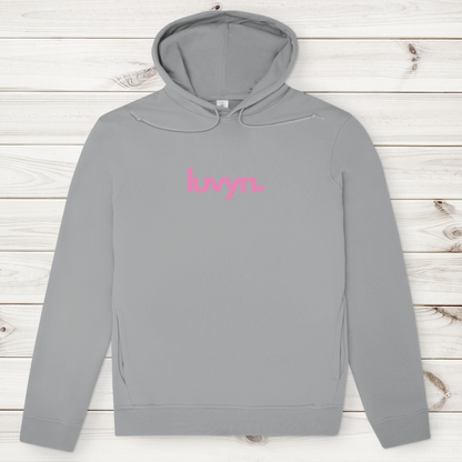 Herren Premium Bio Hoodie LUVYN PINK