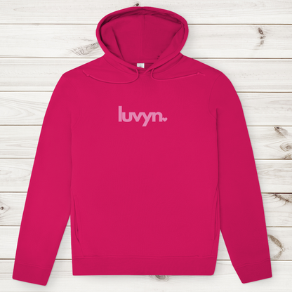 Herren Premium Bio Hoodie LUVYN PINK