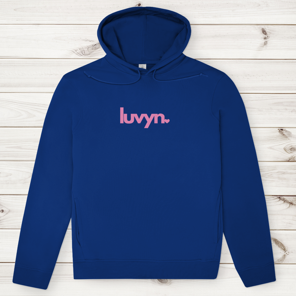 Herren Premium Bio Hoodie LUVYN PINK