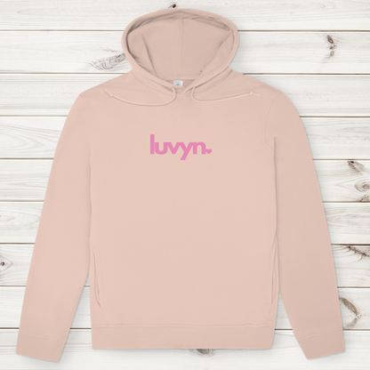 Herren Premium Bio Hoodie LUVYN PINK