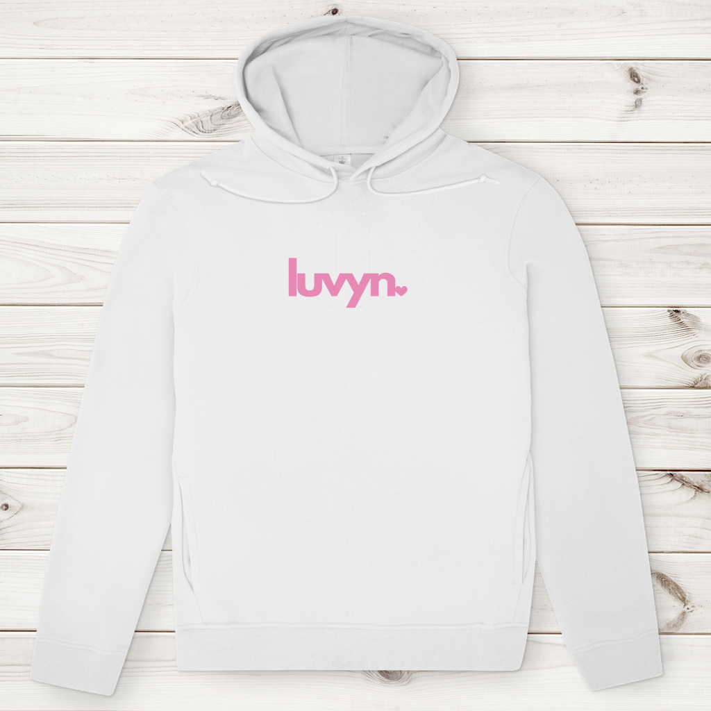 Herren Premium Bio Hoodie LUVYN PINK