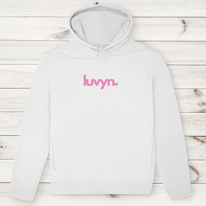 Herren Premium Bio Hoodie LUVYN PINK