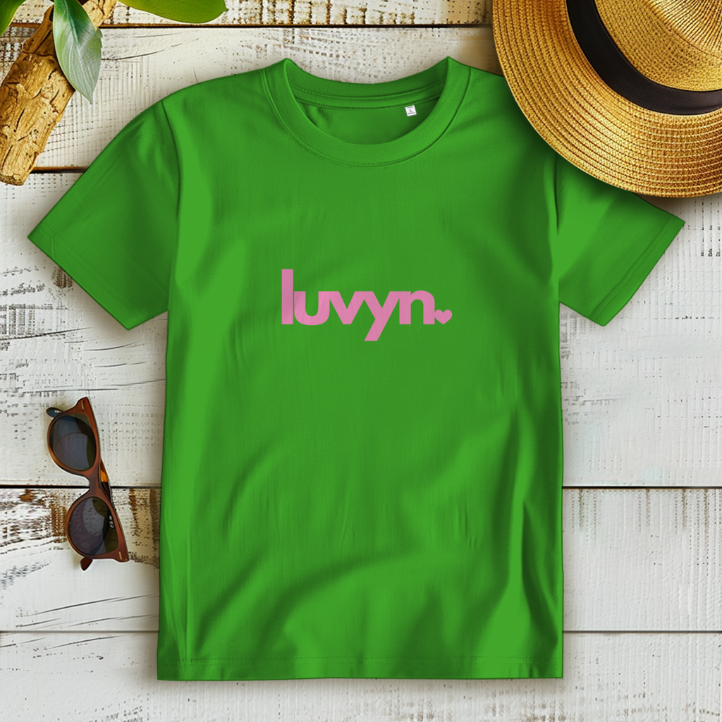 Damen Premium Bio T-Shirt LUVYN PINK