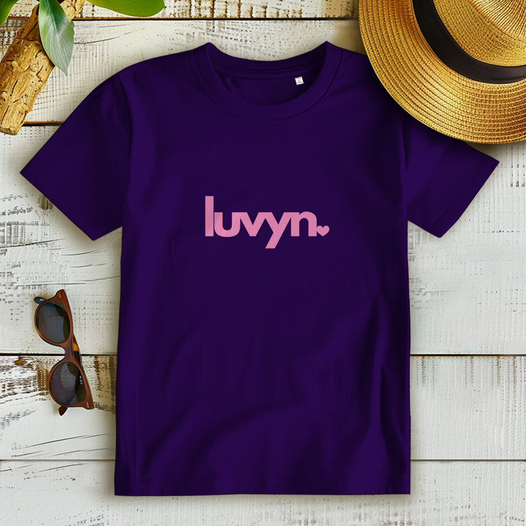 Damen Premium Bio T-Shirt LUVYN PINK