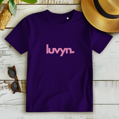 Damen Premium Bio T-Shirt LUVYN PINK