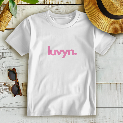 Damen Premium Bio T-Shirt LUVYN PINK