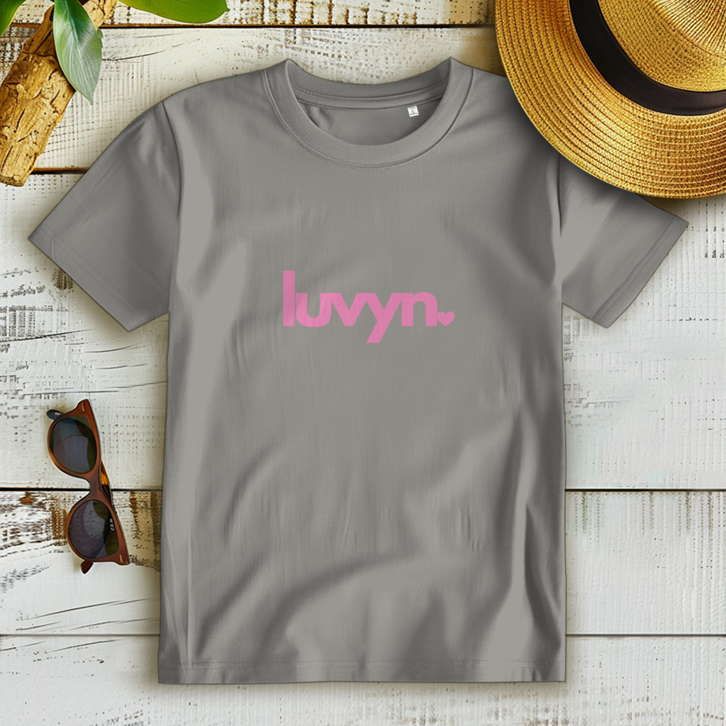 Damen Premium Bio T-Shirt LUVYN PINK