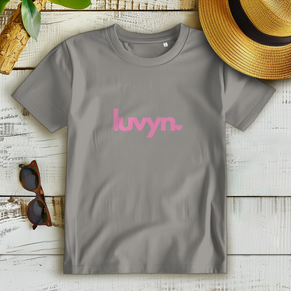 Damen Premium Bio T-Shirt LUVYN PINK